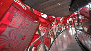 Illustration for article titled This Crazy Olympic Building Can Be Played Like a Musical Instrument
